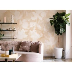 Kép 2/2 - JV Texturált virágmintás barack vinyl poszter tapéta Bronte Rose 68 cm X 3 m