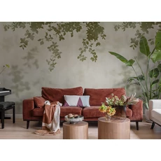 Kép 2/2 - JV Borostyán árnyékokkal zöld vinyl poszter tapéta Domme Green 68 cm X 3 m