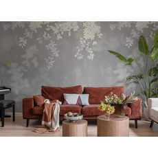 Kép 2/2 - JV Borostyán árnyékokkal szürke vinyl poszter tapéta Domme Silver 68 cm X 3 m