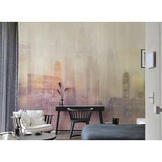 Kép 2/2 - JV Felhőkarcolók fényei színes vinyl poszter tapéta Toronto Sunset 68 cm X 3 m