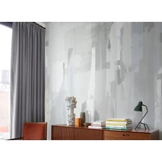 Kép 2/2 - JV Absztrakt mintás szürke vinyl poszter tapéta Downtown Fog 68 cm X 3 m