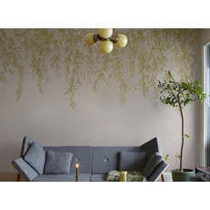 Kép 2/2 - JV Leander mintás romantikus rózsaszín vinyl poszter tapéta Vence Pink 68 cm X 3 m