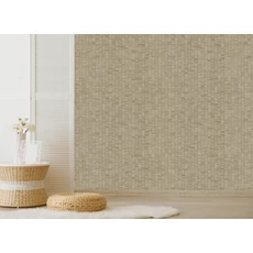 Kép 2/2 - JV Gyékény hatású világosbarna vinyl tapéta Unito Ribbon Grass Brown 70 cm X 10 m