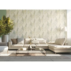 Kép 2/3 - JV Japán mozaik mintás elegáns bézs vinyl tapéta Kintsugi Beige 70 cm X 10 m