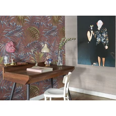 Kép 2/3 - JV Pálmaleveles egzotikus bézs vinyl tapéta Fern Beige 100 cm X 10 m