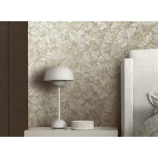 Kép 2/2 - JV Elegáns kagyló mintás zöld vinyl tapéta Teti Green 70 cm X 10 m