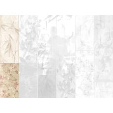 Kép 1/2 - JV Japán nő virágokkal bézs vinyl poszter tapéta Sumi Beige 68 cm X 3 m