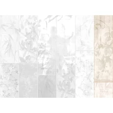 Kép 1/2 - JV Japán nő virágokkal bézs vinyl poszter tapéta Sumi Beige 68 cm X 3 m