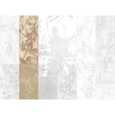 Kép 1/2 - JV Japán nő virágokkal arany vinyl poszter tapéta Sumi Gold 68 cm X 3 m