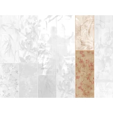 Kép 1/2 - JV Japán nő virágokkal arany vinyl poszter tapéta Sumi Gold 68 cm X 3 m