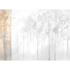 Kép 1/2 - JV Őszi erdő bézs vinyl poszter tapéta Maples Winter 68 cm X 3 m