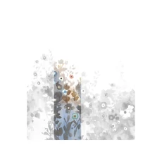 Kép 1/2 - JV Virágmintás kék vinyl poszter tapéta Zeeland Blue 68 cm X 3 m