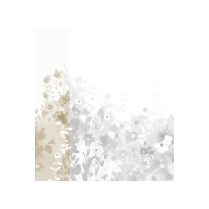 Kép 1/2 - JV Virágmintás bézs vinyl poszter tapéta Zeeland Beige 68 cm X 3 m