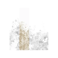 Kép 1/2 - JV Virágmintás bézs vinyl poszter tapéta Zeeland Beige 68 cm X 3 m