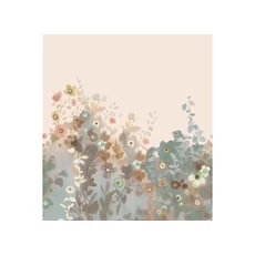 Kép 1/2 - JV Virágmintás bézs vinyl poszter tapéta Zeeland Vintage 272 cm X 3 m