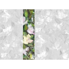 Kép 1/2 - JV Texturált virágmintás zöld vinyl poszter tapéta Bronte Green 68 cm X 3 m