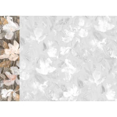 Kép 1/2 - JV Texturált virágmintás bronz vinyl poszter tapéta Bronte Sepia 68 cm X 3 m