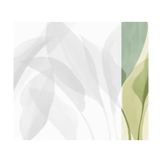 Kép 1/2 - JV Trópusi levélmintás zöld vinyl poszter tapéta Davao Summer 68 cm X 3 m