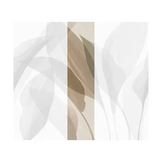 Kép 1/2 - JV Trópusi levélmintás barna vinyl tapéta Davao Autumn 68 cm X 3 m