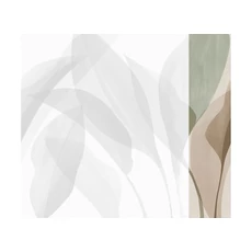 Kép 1/2 - JV Trópusi levélmintás barna vinyl tapéta Davao Autumn 68 cm X 3 m