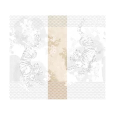 Kép 1/2 - JV Tigrisek tánca bézs vinyl poszter tapéta Noen Beige 68 cm X 3 m
