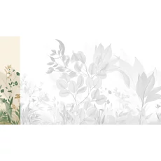 Kép 1/2 - JV Levélmintás art deco zöld vinyl poszter tapéta Belvedere Green 68 cm X 3 m