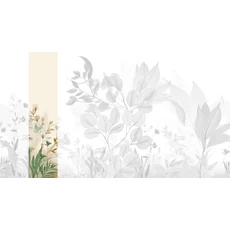 Kép 1/2 - JV Levélmintás art deco zöld vinyl poszter tapéta Belvedere Green 68 cm X 3 m