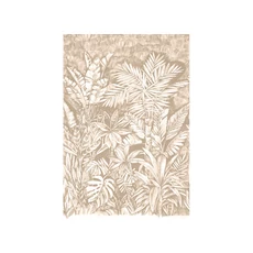 Kép 1/2 - JV Trópusi dzsungel mintás barna vinyl poszter tapéta Daintree Sepia 200 cm X 3 m