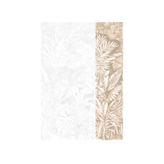 Kép 1/2 - JV Trópusi dzsungel mintás barna vinyl poszter tapéta Daintree Sepia 68 cm X 3 m