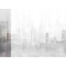 Kép 1/2 - JV Felhőkarcolók fényei szürke vinyl poszter tapéta Toronto Grey 68 cm X 3 m