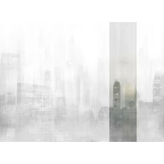Kép 1/2 - JV Felhőkarcolók fényei szürke vinyl poszter tapéta Toronto Grey 68 cm X 3 m
