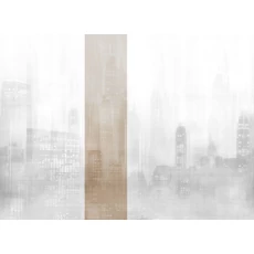 Kép 1/2 - JV Felhőkarcolók fényei bézs vinyl poszter tapéta Toronto Gold 68 cm X 3 m