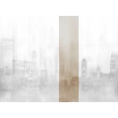 Kép 1/2 - JV Felhőkarcolók fényei bézs vinyl poszter tapéta Toronto Gold 68 cm X 3 m