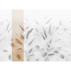 Kép 1/2 - JV Pálmaleveles bézs vinyl poszter tapéta Nadi Beige 68 cm X 3 m