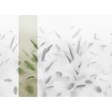 Kép 1/2 - JV Pálmaleveles zöld vinyl poszter tapéta Nadi Green 68 cm X 3 m