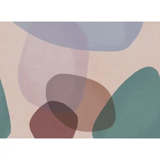 Kép 1/2 - JV Absztrakt mintás lila vinyl poszter tapéta Brock Mauve 400 cm X 3 m