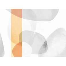 Kép 1/2 - JV Absztrakt mintás sárga vinyl poszter tapéta Brock Summer Yellow 68 cm X 3 m