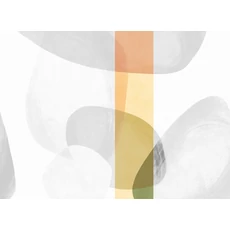 Kép 1/2 - JV Absztrakt mintás sárga vinyl poszter tapéta Brock Summer Yellow 68 cm X 3 m