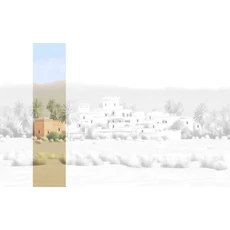 Kép 1/2 - JV Arab város bézs vinyl poszter tapéta Todra Natural 68 cm X 3 m