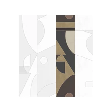 Kép 1/2 - JV Geometriai mintás modern fekete vinyl poszter tapéta Shenzhen Black 68 cm X 3 m