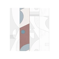 Kép 1/2 - JV Geometriai mintás modern bézs-bordó vinyl poszter tapéta Shenzhen Ruby 68 cm X 3 m