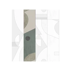 Kép 1/2 - JV Geometriai mintás modern zöld vinyl poszter tapéta Shenzhen Green 68 cm X 3 m