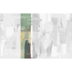 Kép 1/2 - JV Absztrakt mintás színes vinyl poszter tapéta Downtown Dawn 68 cm X 3 m