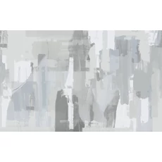 Kép 1/2 - JV Absztrakt mintás szürke vinyl poszter tapéta Downtown Fog 476 cm X 3 m