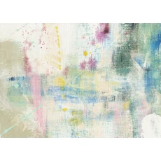 Kép 1/2 - JV Absztrakt modern kék vinyl poszter tapéta Nipa Blue 200 cm X 300 cm