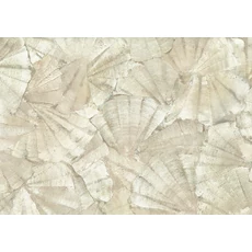 Kép 1/2 - JV Elegáns kagyló mintás bézs vinyl tapéta Teti Beige 70 cm X 10 m