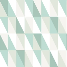Kép 1/2 - KT-Exclusive Geometriai mintás türkiz vlies gyerek tapéta Joy Turquoise 52 cm X 10 m