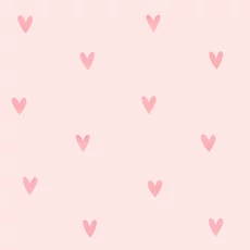 Kép 1/2 - KT-Exclusive Szivecskés rózsaszín vlies gyerek tapéta Joy Pink 52 cm X 10 m