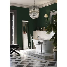 Kép 2/2 - KT-Exclusive Szövethatású sötétzöld vlies tapéta British Heritage Dark Green 52 cm X 10 m