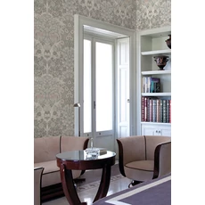 Kép 2/2 - KT-Exclusive Szecessziós stílusú bézs vlies tapéta Cream 52 cm X 10 m